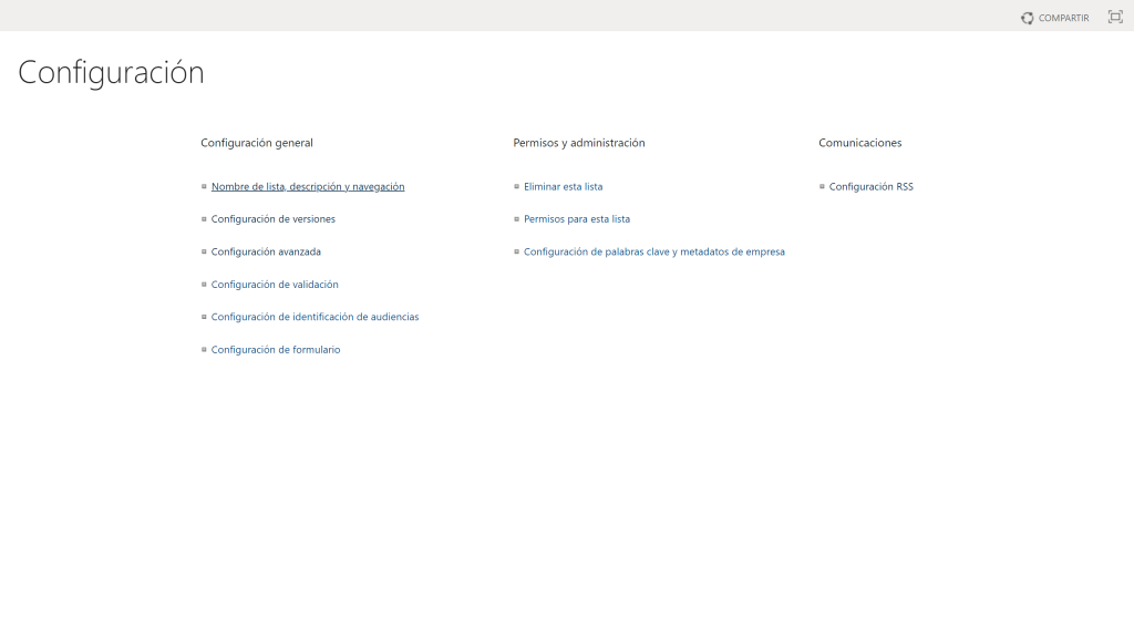 Cómo activar el control de versiones en una lista de SharePoint