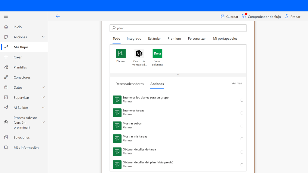 Gestionar tareas utilizando Planner y Power Automate